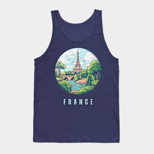 France Europe Tank Top